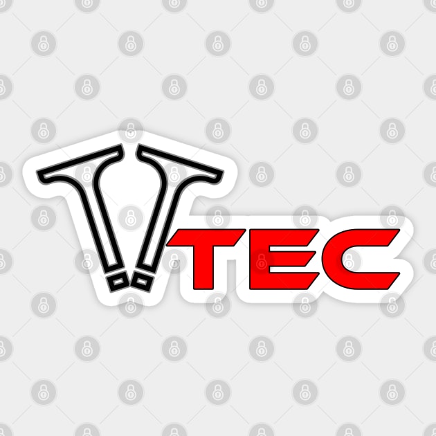 Vtec, honda, civic, s2000, accord, typer, types Sticker by CarEnthusast